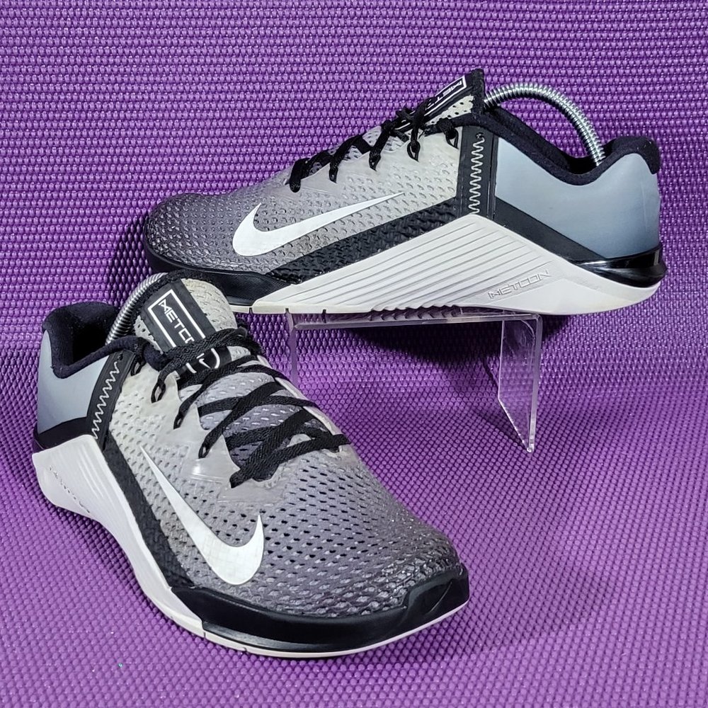 Nike Metcon 6 'Black White' Athletic Shoes - Women's 9